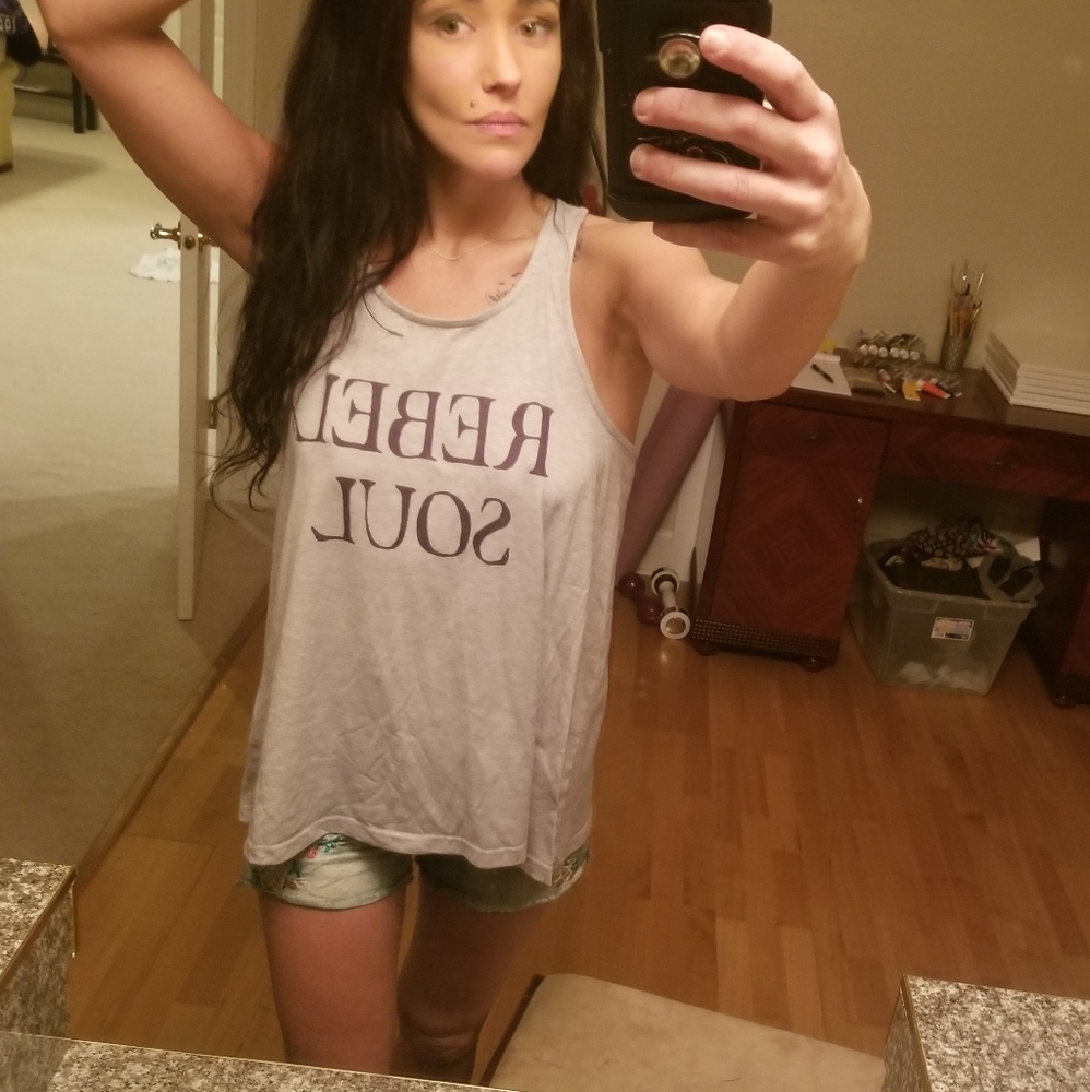 Rebal Soul thick cotton tank